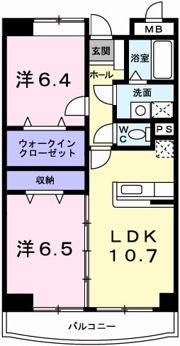 ラフォーレ東山の間取り画像