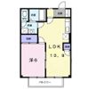ハーモニーハイツ俊の間取り画像