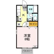 ツカサハイツの間取り画像