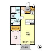 セジュール向山の間取り画像