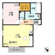ヴィラ・ロワールの間取り画像