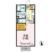 D-room思川ブラン Fの間取り画像