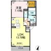 メゾンソレイユの間取り画像