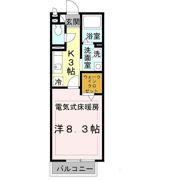 グランパルク（北区） Ⅱの間取り画像