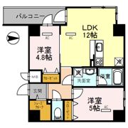 Lavart（ラベール）森ノ宮の間取り画像