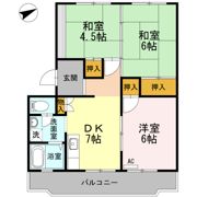 川口東マンションの間取り画像