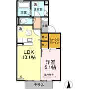 ボナールTOMO B棟の間取り画像