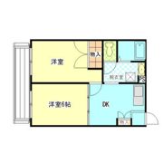 コーポ森友の間取り画像