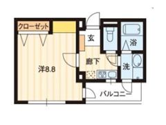 チェリッシュコートの間取り画像