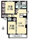 シャーメゾンしおやの杜 B棟の間取り画像