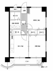 松橋マンションの間取り画像