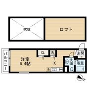 34－倶楽部ハウス“R”の間取り画像
