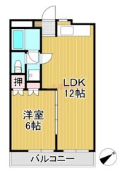 グレースマンション櫛原の間取り画像