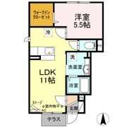 セジュール シャトン Aの間取り画像