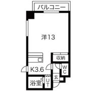 アルティミス手稲の間取り画像