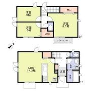船橋市海神町2丁目戸建B棟の間取り画像