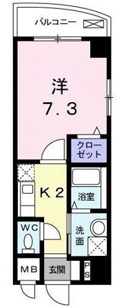 クラールアヴェニューの間取り画像