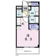 ソレイユ新狭山の間取り画像