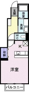 ドルフ西久保の間取り画像