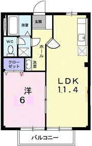 キャナルシティ壱番館の間取り画像