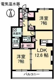 シャーメゾンしおやの杜 C棟の間取り画像