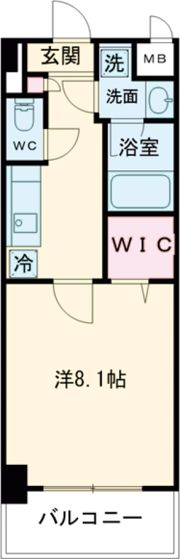 モントーレヒルズ東櫛原の間取り画像