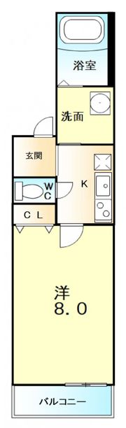 フジパレス堺もずノースⅠ番館の間取り画像