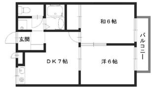 エステートピア宮ノ下Ⅱ番館の間取り画像