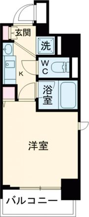 エステムコート神戸・県庁前の間取り画像