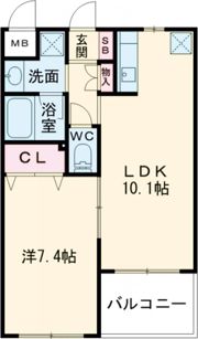 WHITE HOUSEの間取り画像