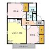 リビングタウン旭 Dの間取り画像