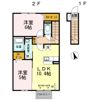郡山レジデンス Bの間取り画像