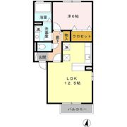 グランルージュ Cの間取り画像