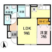 円 鞍月の間取り画像