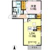 ジュネスの間取り画像