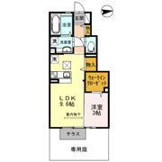 セジュール恋の窪の間取り画像