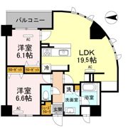幸court nara sanjoの間取り画像