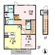 D-roomシルクマムの間取り画像