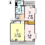 Twin Casa Ⅱ棟の間取り画像