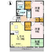 Welsh Villa Ⅰ棟の間取り画像