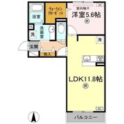 エムズコートの間取り画像