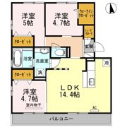 ピュアライト文京町の間取り画像