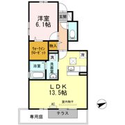 ミ シェール エクラの間取り画像