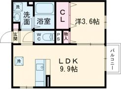D-HOUSE A棟の間取り画像