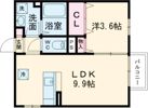 D-HOUSE A棟の間取り画像