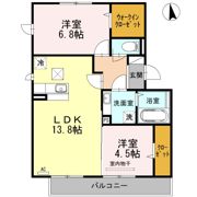 ロヴァージュの間取り画像