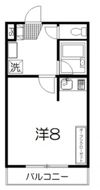 クニヒロマンションCの間取り画像