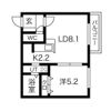 Rose Wood NAKANOSHIMAの間取り画像
