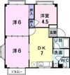 エナール大保Bの間取り画像