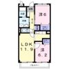 アンシャンテ・Ⅲの間取り画像